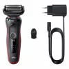 Braun Series 5 50-R1000s folinis skustuvas juodas, raudonas