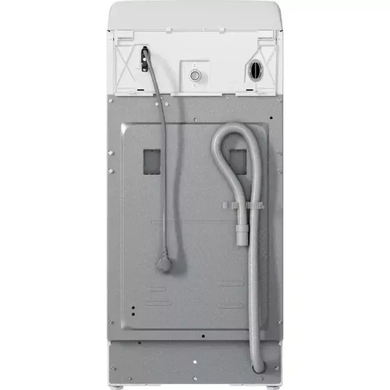 Skalbimo mašina su viršutiniu pakrovimu INDESIT BTW S60400 EU/N — 6 kg, 1000 aps./min., energijos klasė C, balta