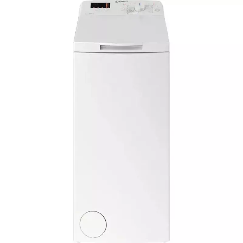 Skalbimo mašina su viršutiniu pakrovimu INDESIT BTW S60400 EU/N — 6 kg, 1000 aps./min., energijos klasė C, balta