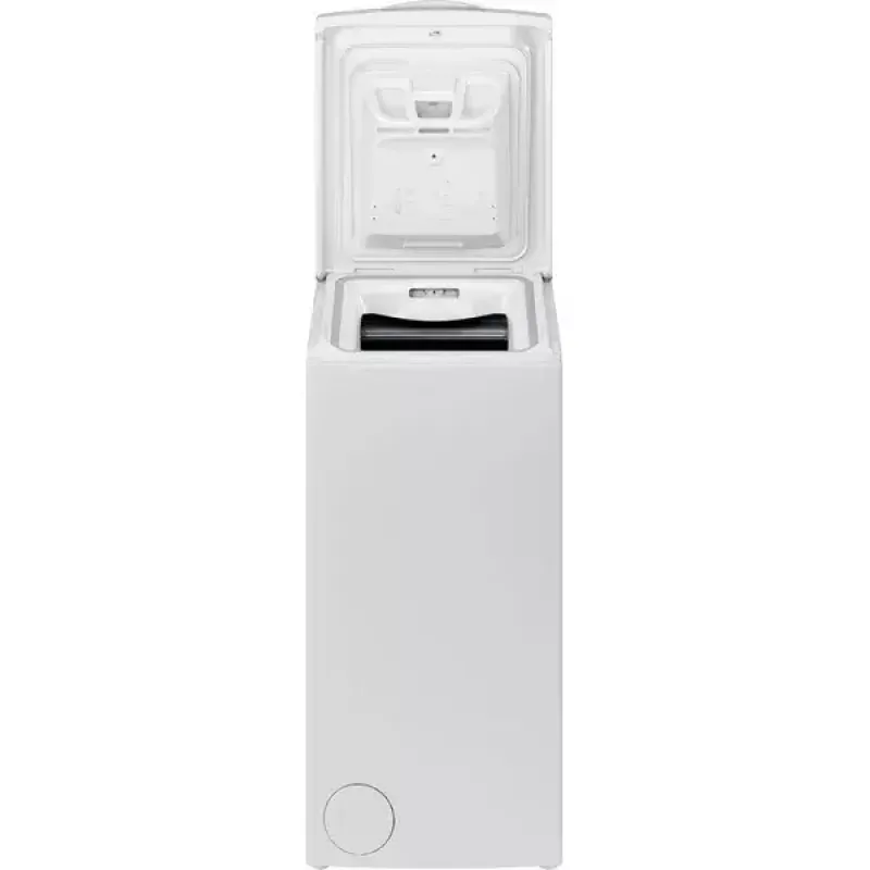 Skalbimo mašina su viršutiniu pakrovimu INDESIT BTW S60400 EU/N — 6 kg, 1000 aps./min., energijos klasė C, balta