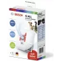 Dulkių maišelis cilindriniam dulkių siurbliui Bosch BBZAFGALL – 4 vnt., baltas, 240×75×165 mm, 100 g