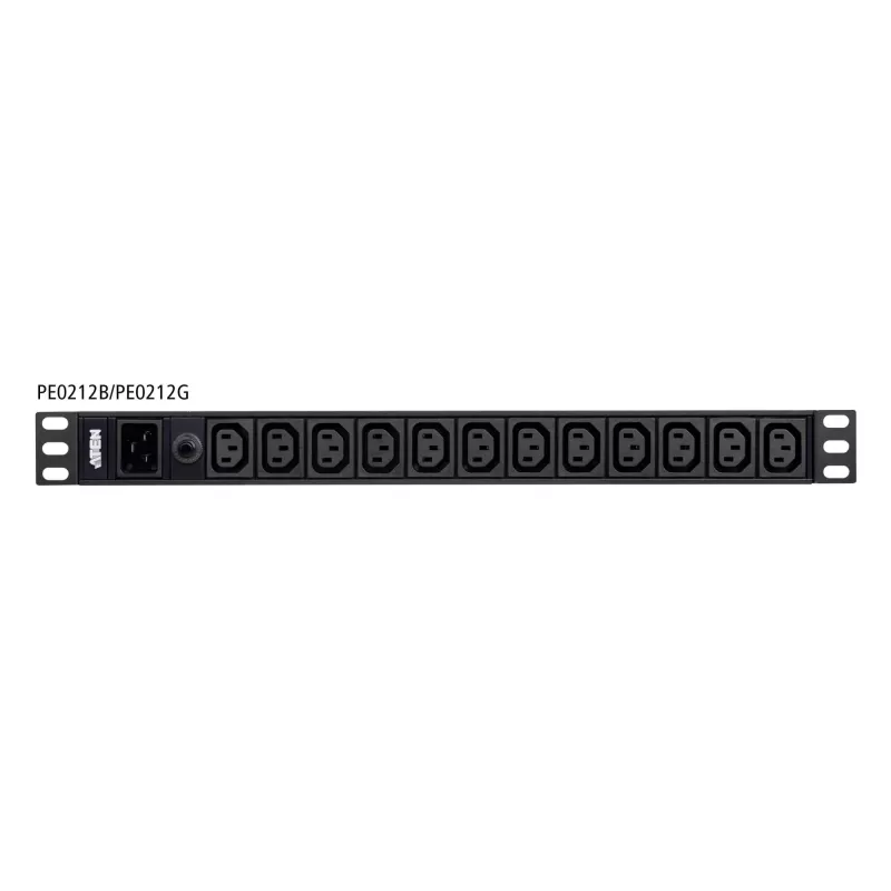 ATEN PE0212 1U 16A 12 prievadų pagrindinis PDU