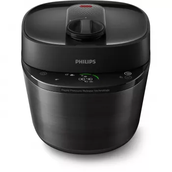 Elektrinis greitpuodis Philips HD2151/40 — 5 L, 1000 W, 34 automatinės programos, juodas