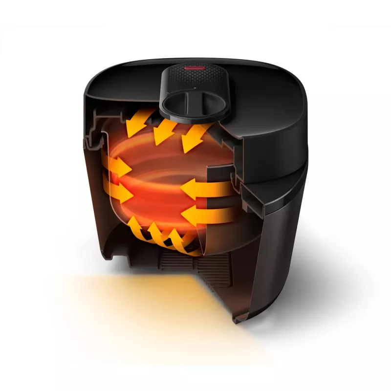Elektrinis greitpuodis Philips HD2151/40 — 5 L, 1000 W, 34 automatinės programos, juodas
