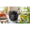 Elektrinis greitpuodis Philips HD2151/40 — 5 L, 1000 W, 34 automatinės programos, juodas