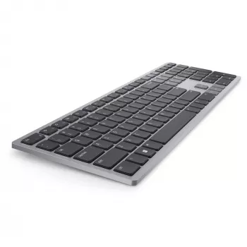 DELL Pro Plus klaviatūra KB700 – rusiškas (QWERTY), pilno dydžio, belaidė (RF + Bluetooth), pilka