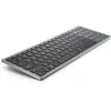 Klaviatūra Dell Pro Plus Compact KB740 — Pilno dydžio (100%), RF belaidė + Bluetooth, Rusų QWERTY, Juoda/Pilka