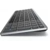Klaviatūra Dell Pro Plus Compact KB740 — Pilno dydžio (100%), RF belaidė + Bluetooth, Rusų QWERTY, Juoda/Pilka