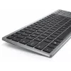 Klaviatūra Dell Pro Plus Compact KB740 — Pilno dydžio (100%), RF belaidė + Bluetooth, Rusų QWERTY, Juoda/Pilka