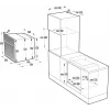 Gorenje BO3CO4L02 1 BOS67371CLB PL_ILCL didelė elektrinė įmontuojama orkaitė 77 L 2300 W