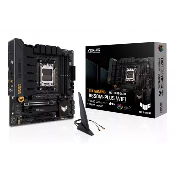 ASUS TUF GAMING B650M-PLUS WIFI pagrindinė plokštė AMD B650 Socket AM5 micro ATX