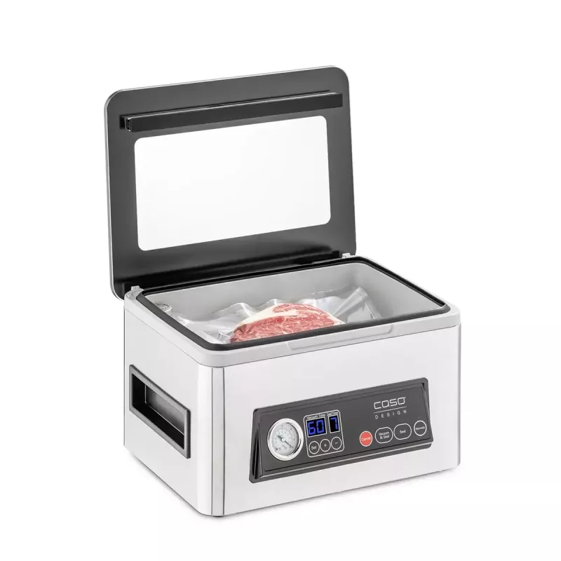 Vakuuminis pakuotuvas Caso VacuChef 50 Power 300 W nerūdijančio plieno modelis 01416 maisto produktų konservavimui