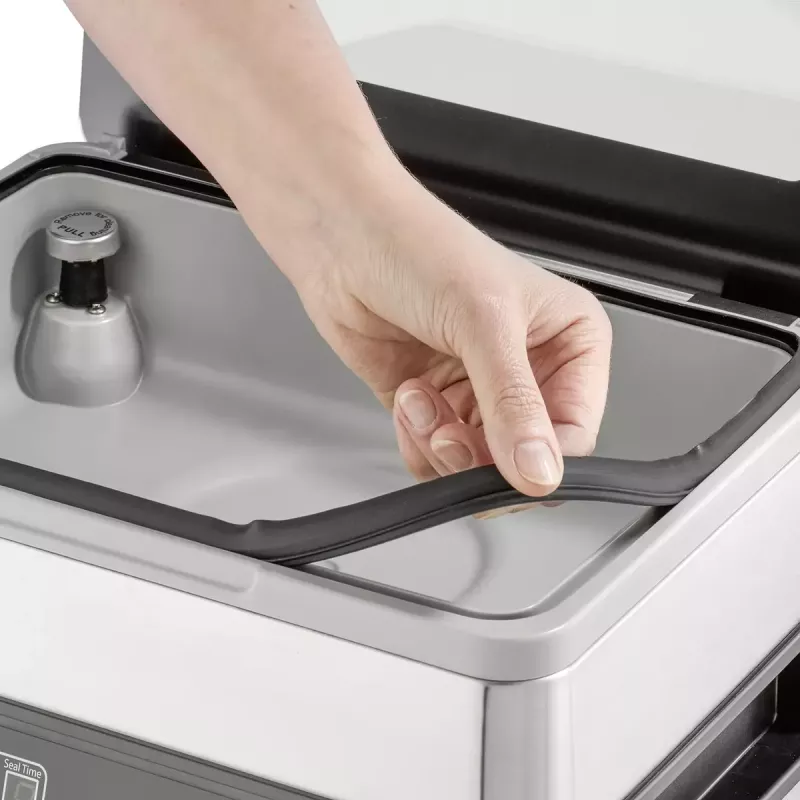 Vakuuminis pakuotuvas Caso VacuChef 50 Power 300 W nerūdijančio plieno modelis 01416 maisto produktų konservavimui