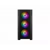 PC korpusas MSI MAG FORGE M100A Micro Tower juodas su grūdintu stiklu, 3x120mm priekiniai ventiliatoriai, RGB, microATX/Mini‑ITX