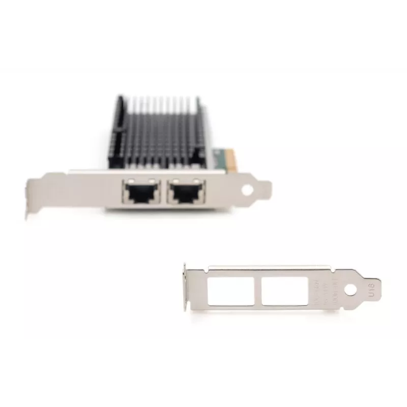 DIGITUS Ethernet server adapter 10Gbps dviejų prievadų PCI-E x8 Intel X540 BT2