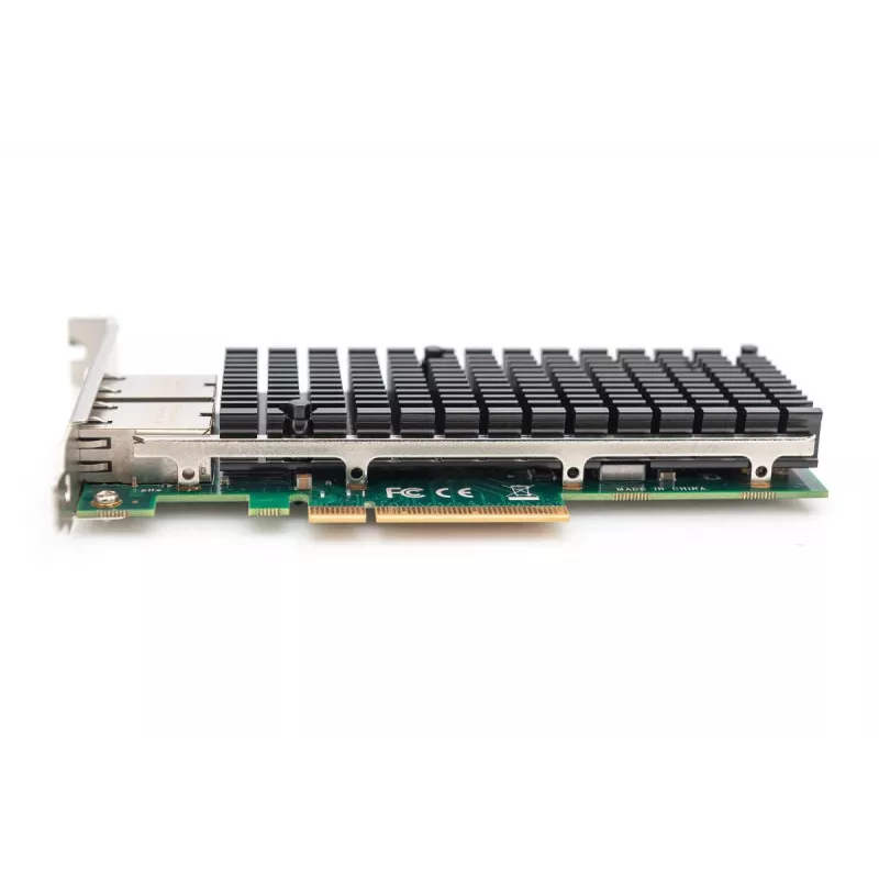 DIGITUS Ethernet server adapter 10Gbps dviejų prievadų PCI-E x8 Intel X540 BT2