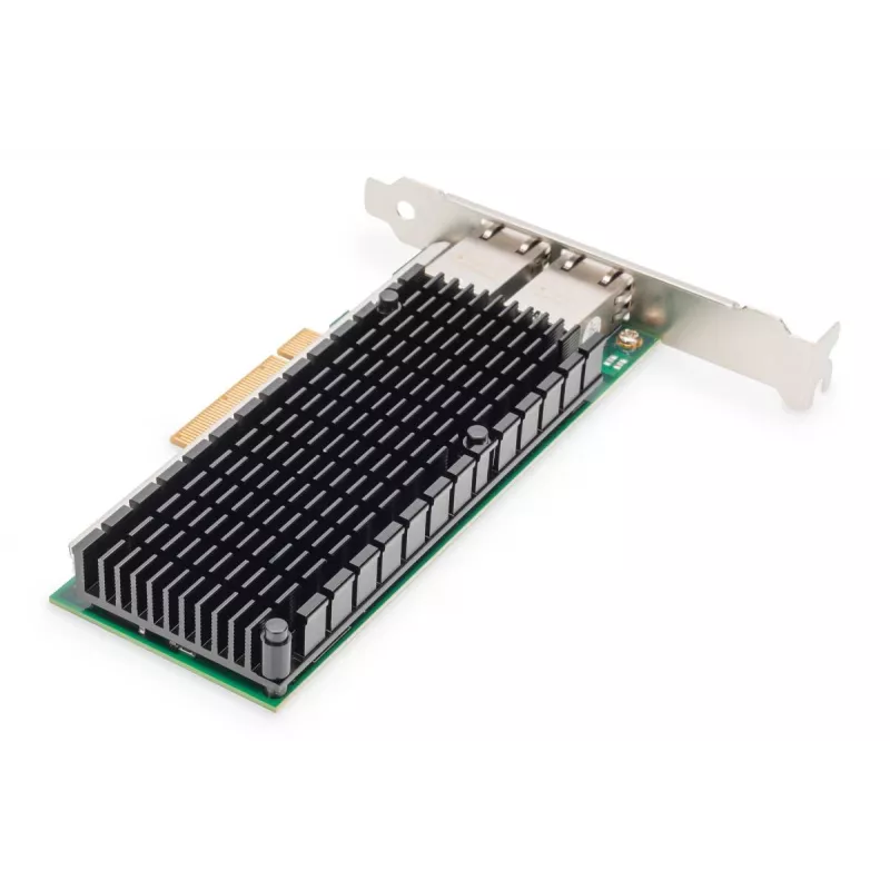 DIGITUS Ethernet server adapter 10Gbps dviejų prievadų PCI-E x8 Intel X540 BT2