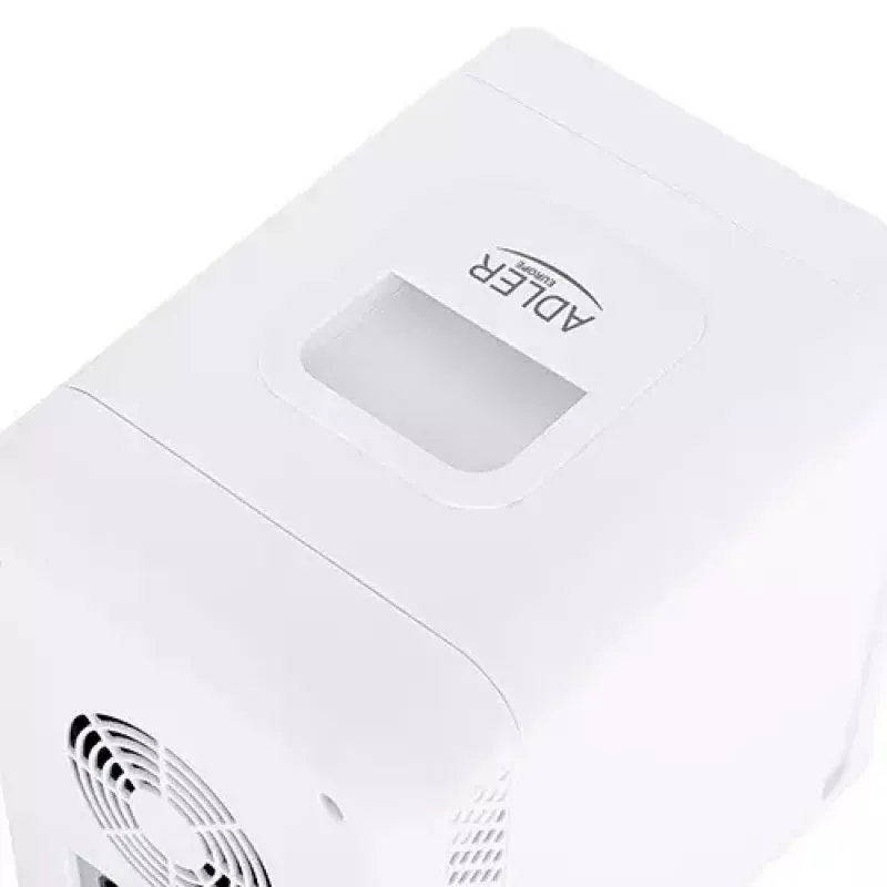 Mini šaldytuvas Adler AD 8085, 4 L, dešiniai vyriai, veidrodinės durelės, 220–240V/12V