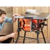 Staldis pjūklas Black & Decker BES720-QS — 1800 W, 25,4 cm diskas, 8,5 cm pjovimo gylis, ant kojų, su staliniu pratęsimu