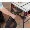 Staldis pjūklas Black & Decker BES720-QS — 1800 W, 25,4 cm diskas, 8,5 cm pjovimo gylis, ant kojų, su staliniu pratęsimu