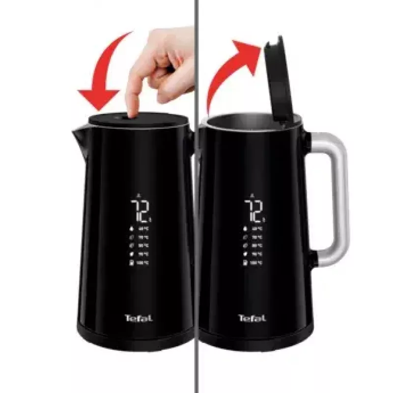 Tefal KO851 elektrinis virdulys 1,7 L 1800 W Juodas