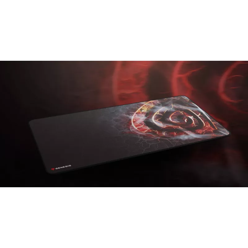 Pelės kilimėlis GENESIS Carbon 500 Maxi Lava G2, 900x450 mm, spalvotas