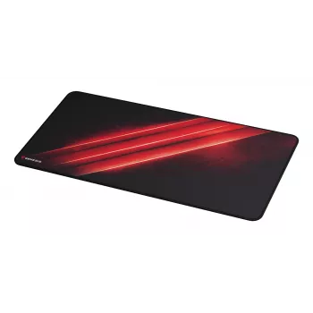 Pelės kilimėlis žaidimams GENESIS Carbon 500 Maxi Flash G2, juodas/raudonas