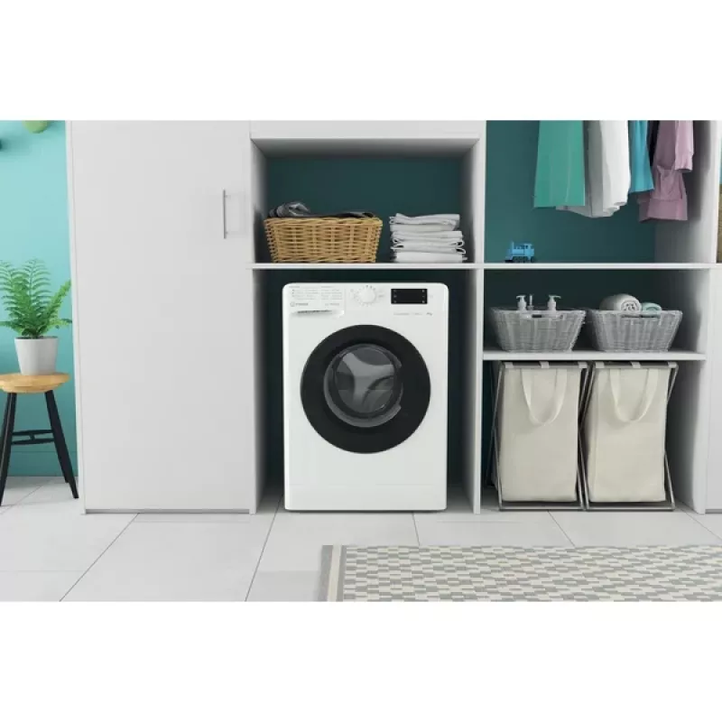 Indesit MTWSE 61294 WK EE skalbyklė su priekiniu pakrovimu 6 kg 1151 aps./min Balta
