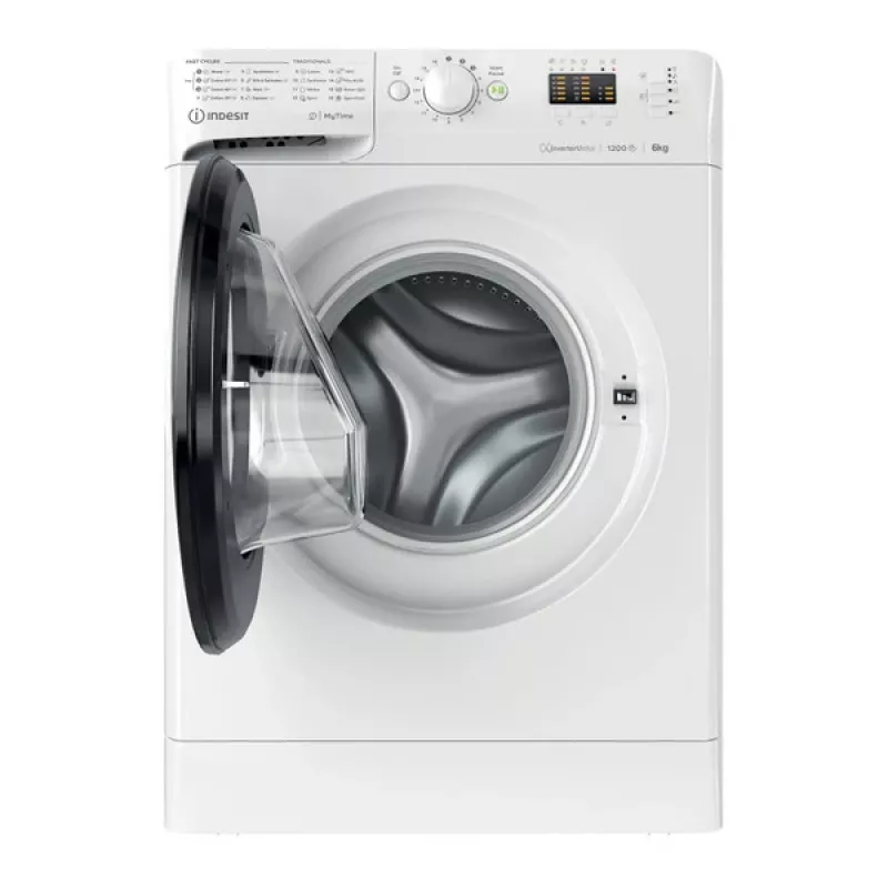 Indesit MTWSA 61294 WK EE skalbyklė su priekiniu pakrovimu 6 kg 1151 aps./min Balta