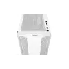 PC korpusas DeepCool CC360 WH ARGB Mini Tower Baltas — Micro-ATX/Mini-ITX, grūdintas stiklas, 2x 3.5 colio + 3x 2.5 colio, 2x priekiniai 120 mm ventiliatoriai