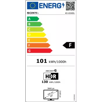 Sony BRAVIA KD-65X85L Full Array LED 4K HDR Google TV televizorius