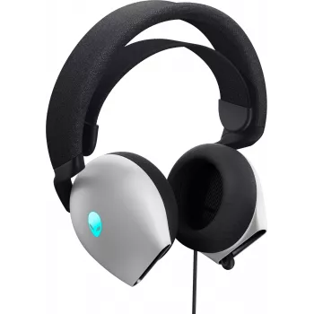 Ausinės Alienware AW520H, laidinės, galvos lankelis, žaidimams, baltos