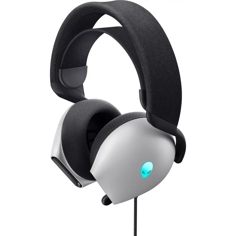 Ausinės Alienware AW520H, laidinės, galvos lankelis, žaidimams, baltos