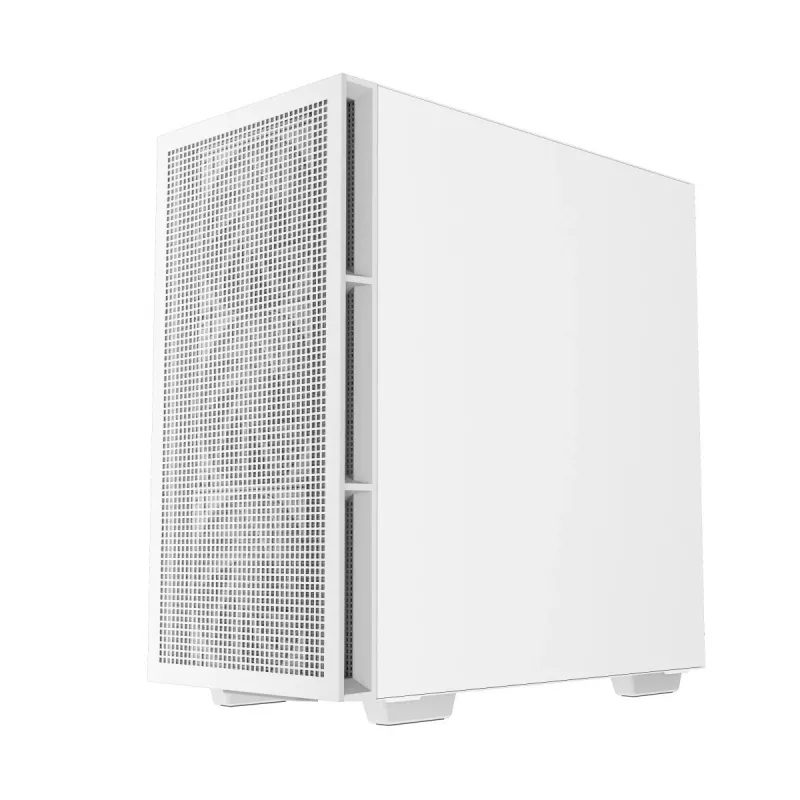 PC korpusas DeepCool CH560 DIGITAL WH Midi Tower — Baltas, EATX/ATX, grūdintas stiklas, RGB ventiliatoriai, USB-C