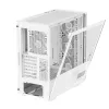 PC korpusas DeepCool CH560 DIGITAL WH Midi Tower — Baltas, EATX/ATX, grūdintas stiklas, RGB ventiliatoriai, USB-C