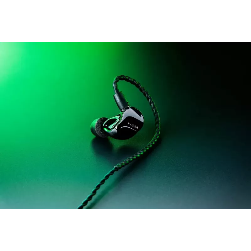 Ausinės Razer Moray laidinės į ausis juodos