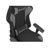 Žaidimų kėdė GENESIS NITRO 440 G2, paminkštinta sėdynė, juoda/pilka, max 120 kg