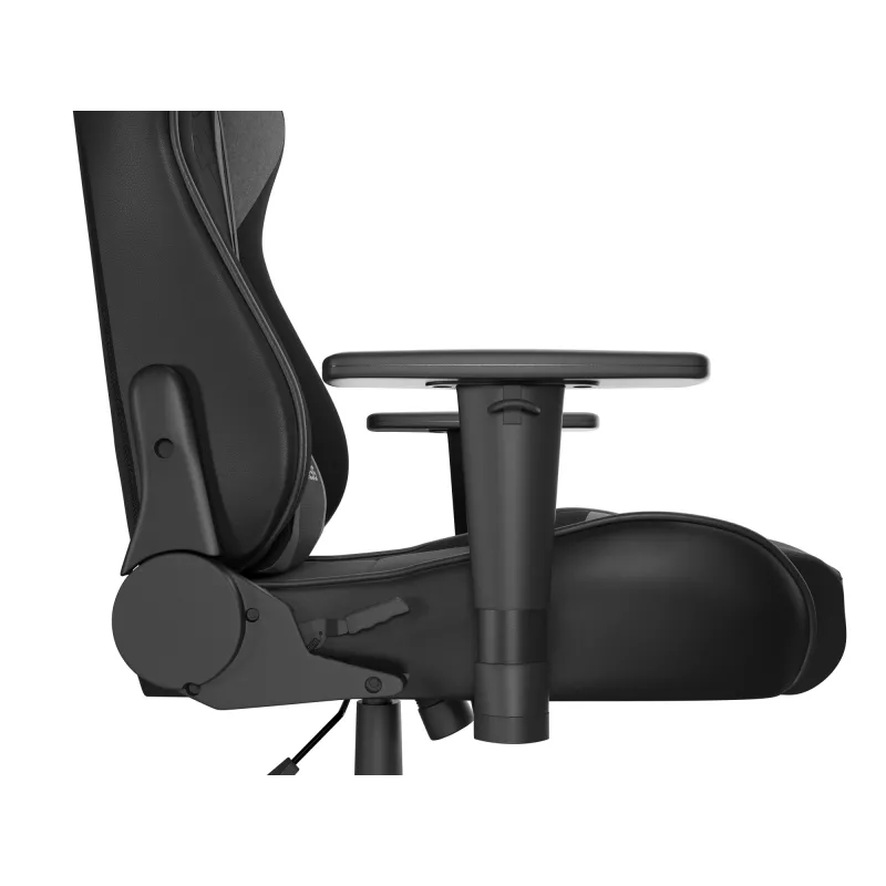 Žaidimų kėdė GENESIS NITRO 440 G2, paminkštinta sėdynė, juoda/pilka, max 120 kg
