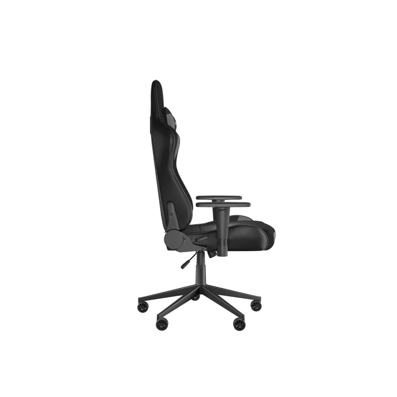 Žaidimų kėdė GENESIS NITRO 440 G2, paminkštinta sėdynė, juoda/pilka, max 120 kg