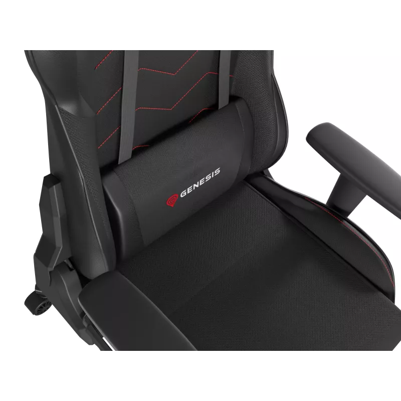 GENESIS Nitro 550 G2 universali žaidimų kėdė, paminkštinta sėdynė, juoda