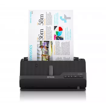Epson ES-C320W ADF + lakštinis skaitytuvas 600 x 600 DPI A4 juodas