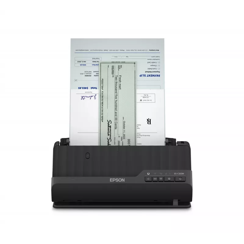 Epson ES-C320W ADF + lakštinis skaitytuvas 600 x 600 DPI A4 juodas