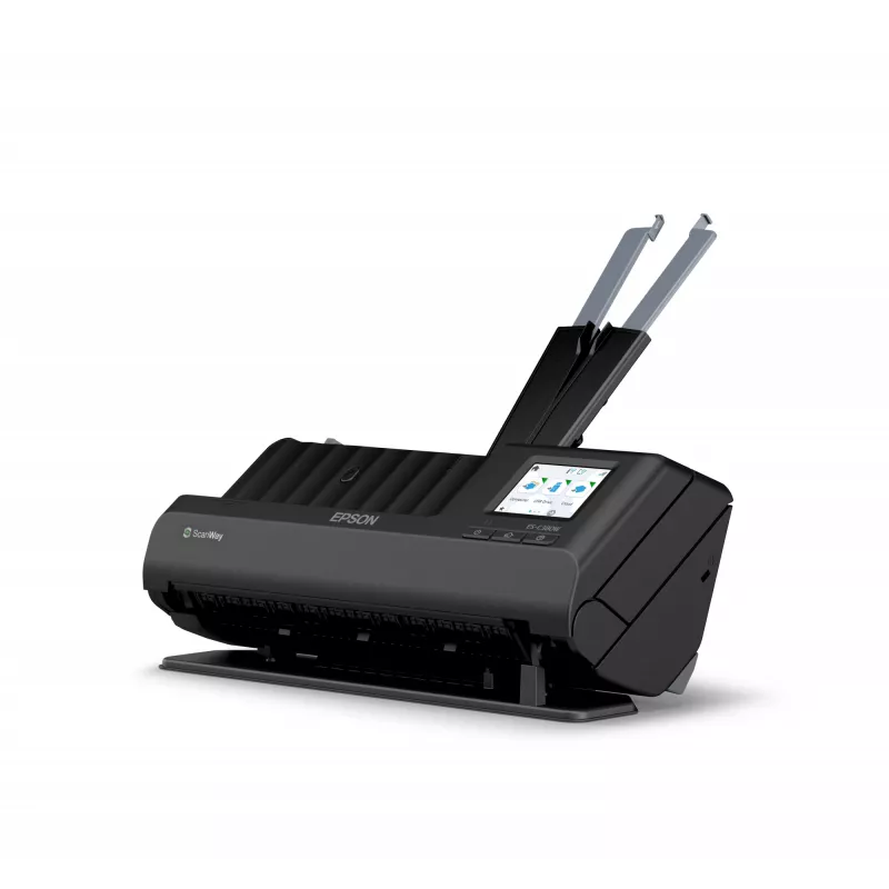 Epson ES-C380W ADF + plokščiasis dokumentų skaitytuvas 600 x 600 DPI A4 Juodas
