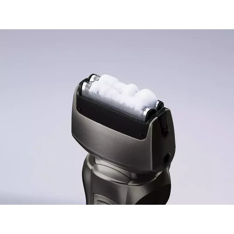 Folijinis skustuvas Panasonic ES-RW33 juodas sidabrinis AC baterija 21 min