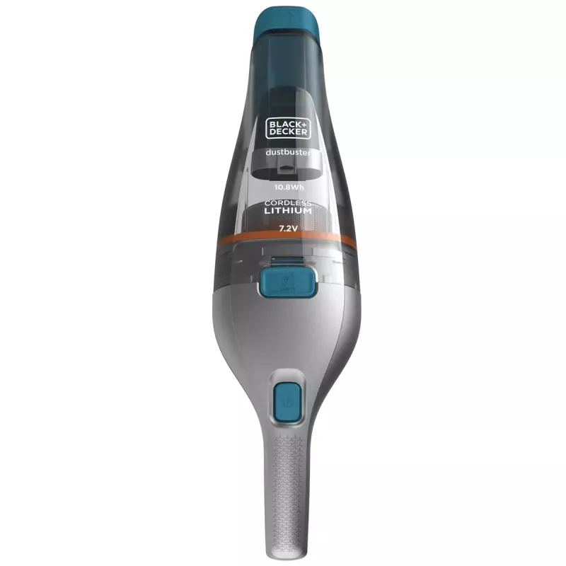Black & Decker NVC215WA-QW DustBuster belaidis rankinis siurblys, 0,3 l dulkių talpykla, 1500 mAh Li-ion, plaunamas filtras, mėlynas/pilkas