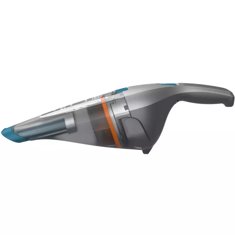 Black & Decker NVC215WA-QW DustBuster belaidis rankinis siurblys, 0,3 l dulkių talpykla, 1500 mAh Li-ion, plaunamas filtras, mėlynas/pilkas