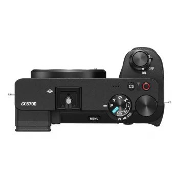 Veidrodinis fotoaparatas Sony α α6700 korpusas 27 MP Exmor R CMOS 6192 x 4128 pikseliai Juodas
