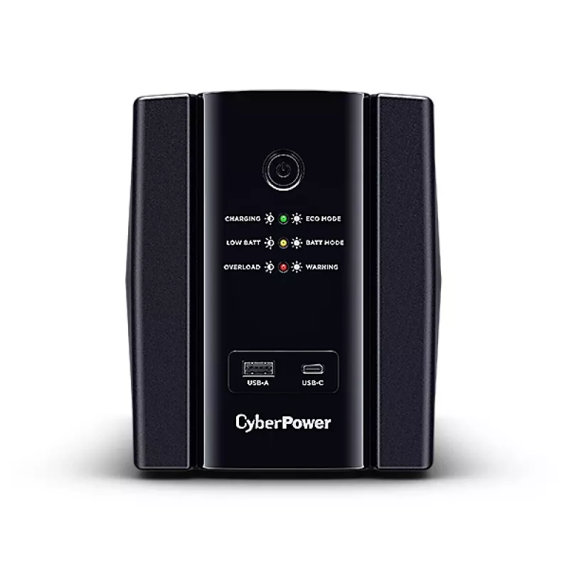CyberPower UT1500EG nepertraukiamo maitinimo šaltinis (UPS) Line-Interactive 1.5 kVA 900 W 4 kištukiniai lizdai