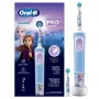 Oral-B Pro Kids vaikiškas besisukantis-osciliuojantis dantų šepetėlis, šviesiai mėlynas
