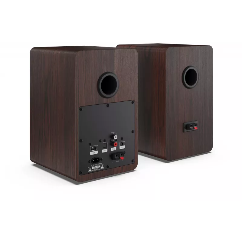 Sharp CP-SS30BR knygų lentynos garsiakalbiai 2 krypčių rudi, laidiniai ir belaidžiai, 60 W